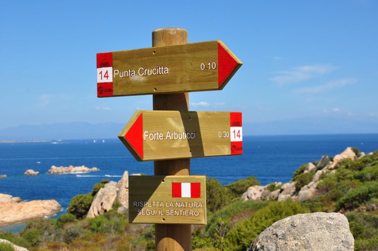 Trekking all'isola di Caprera