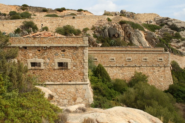 batteria punta rossa caprera isola della maddalena